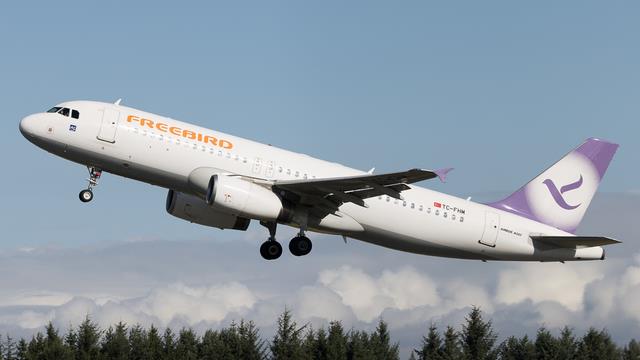TC-FHM:Airbus A320-200:Freebird Airlines